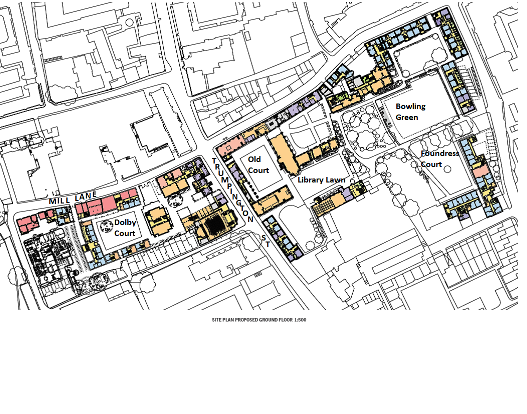 Proposed Mill Lane site plan